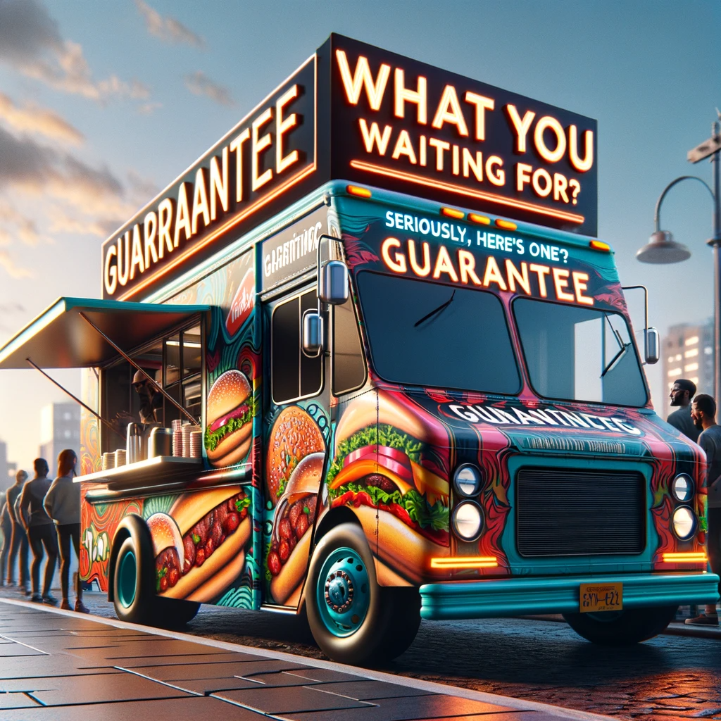 Guarantee food truck